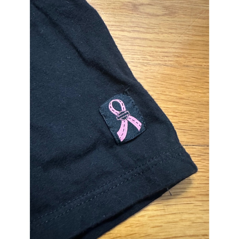 Harley-Davidson Womens Pink Ribbon Breast Cancer Awareness Winged Graphic Tee XL - Picture 5 of 7
